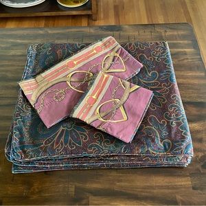 Ralph Lauren Paisley Duvet and Shams